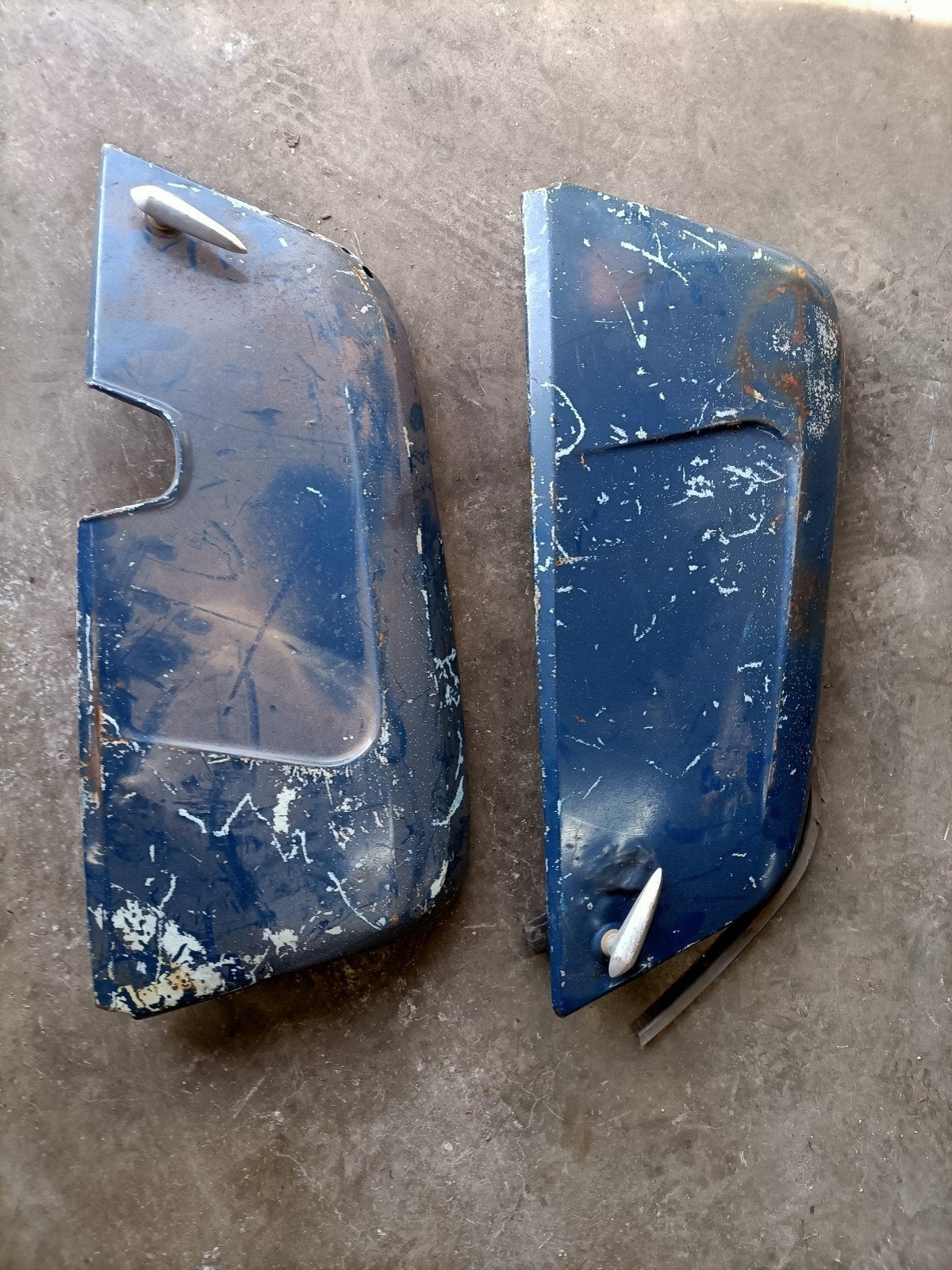 Lambretta j50 scooter zijkappen  oldtimer, Fietsen en Brommers, Ophalen