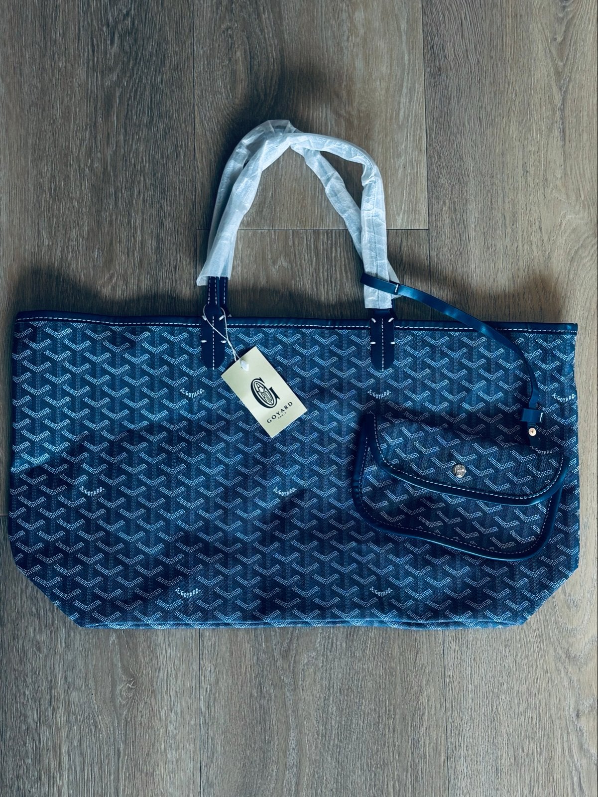 Shopper Tas - Nieuwstaat, Ophalen of Verzenden, Zo goed als nieuw, Blauw, Shopper