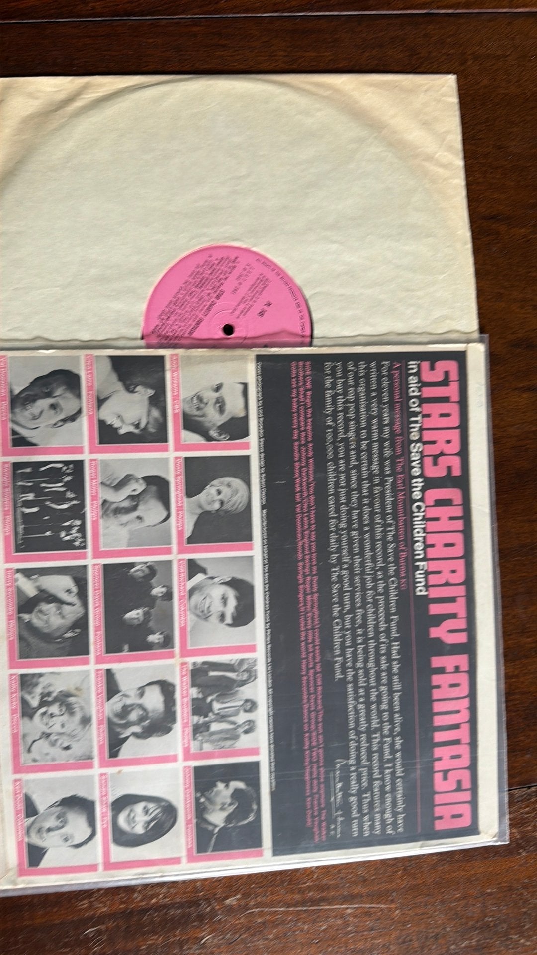 Stars Charity Fantasia - Diverse Artiesten t.b.v. Save the C, Complilatie, Ophalen of Verzenden, Gebruikt, 12 inch