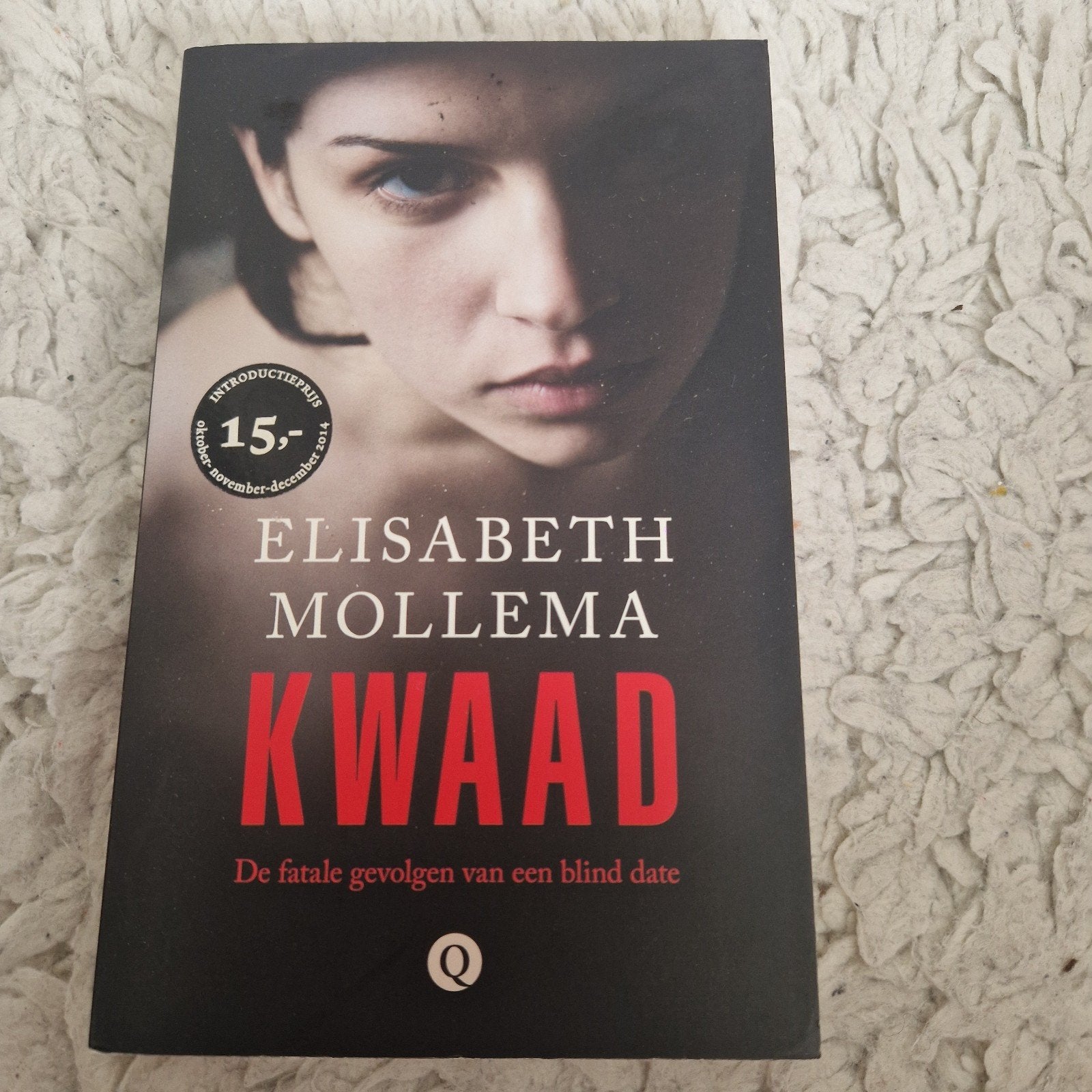 Kwaad - Elisabeth Mollema (Thriller), Ophalen of Verzenden, Zo goed als nieuw, Elisabeth Mollema