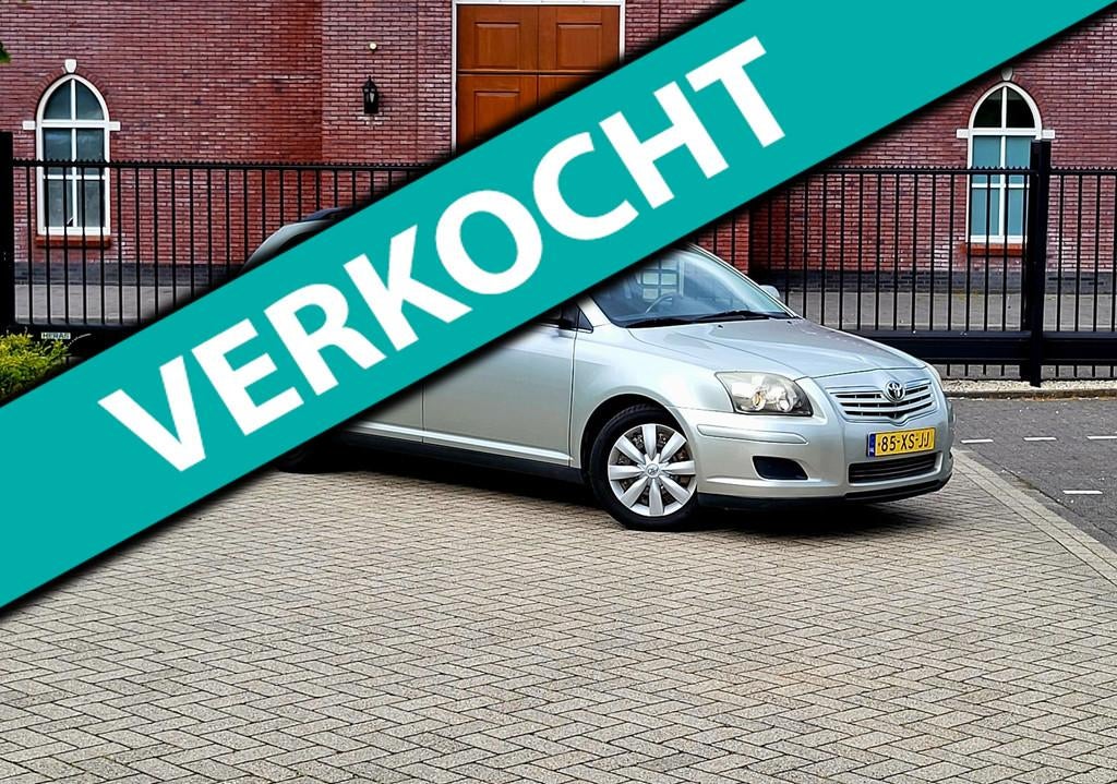 Toyota Avensis Wagon 1.8 VVTi Terra / Airco / Dealer onderho, Auto's, Voorwielaandrijving, 1794 cc, 4 cilinders, Handgeschakeld