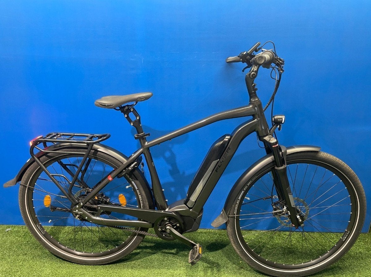 Flyer Upstreet5 7.23 -425WH Heren Antracite 52cm L, Fietsen en Brommers, Elektrische fietsen, Gebruikt, -, -, 51 tot 55 cm