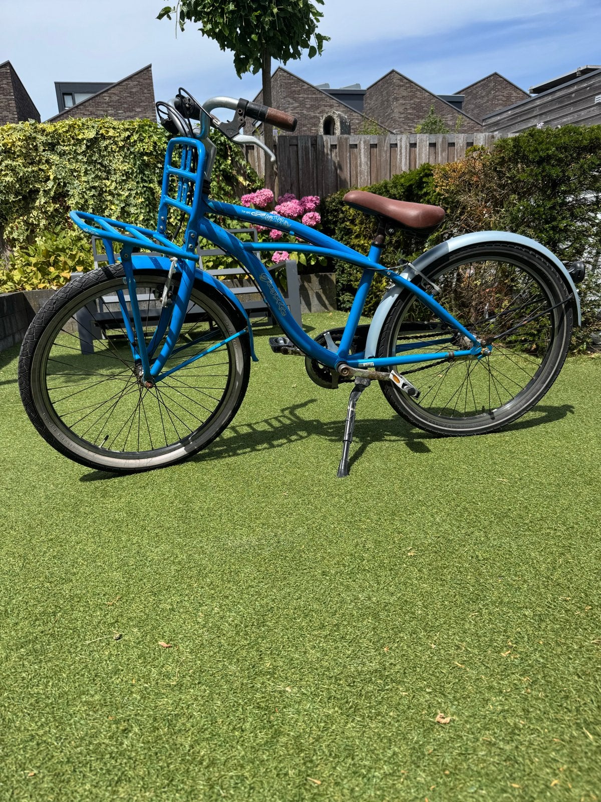 24 inch fiets zonder voorlicht, achterlicht defect, Fietsen en Brommers, Fietsen | Meisjes, Ophalen, Gebruikt, 24 inch