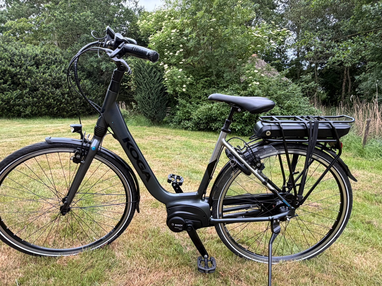Elektrisch Fiets Koga Middenmotor Bosch Active line plus, Veloretti, Ophalen of Verzenden, Zo goed als nieuw, 47 tot 51 cm