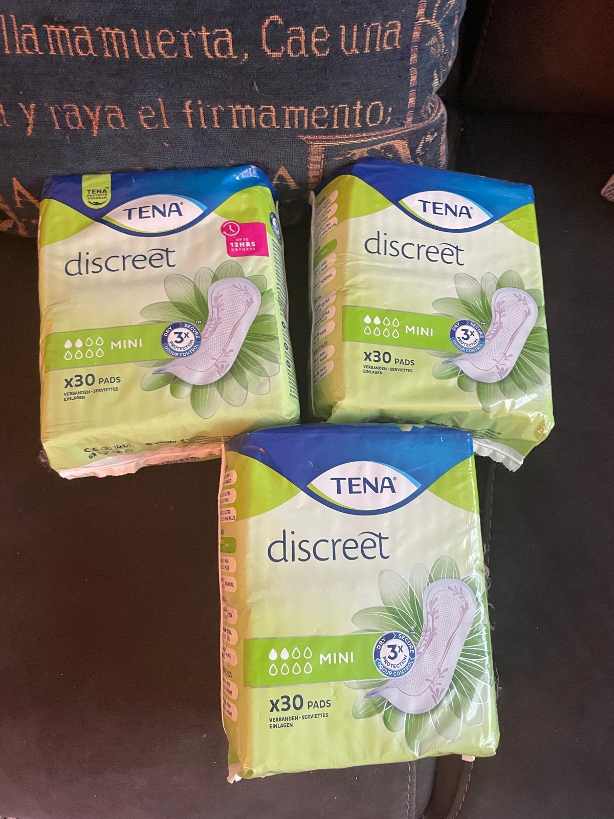 TENA Discreet Mini Inlegkruisjes - 3x30 Stuks, Ophalen of Verzenden, Nieuw, Overige typen