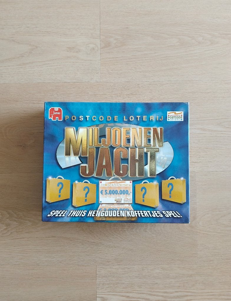 Postcode Loterij Miljoenenjacht | Gouden koffertjes spel, Ophalen of Verzenden, Gebruikt