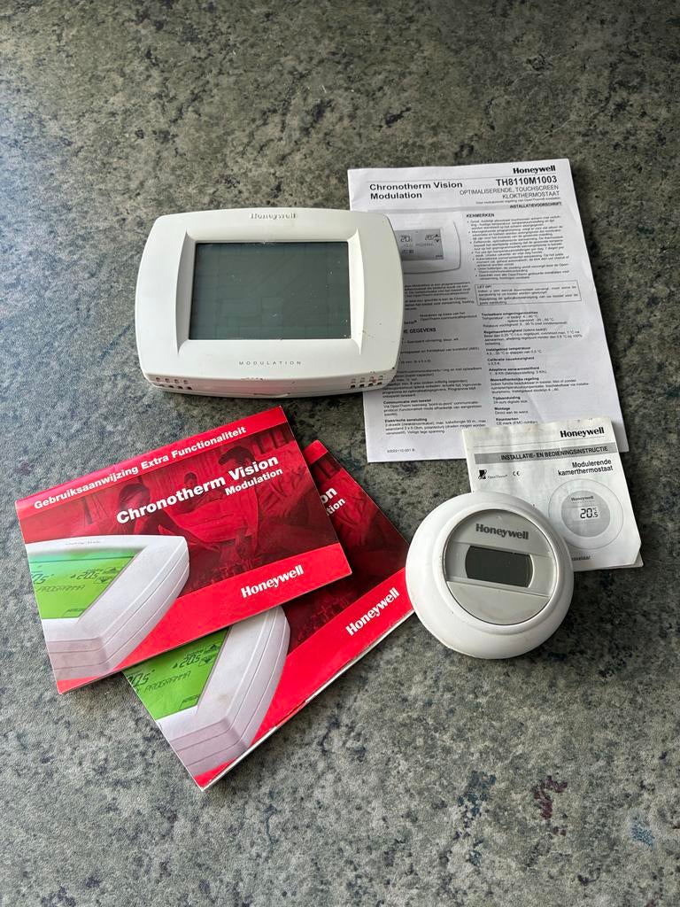Honeywell Chronotherm Vision Modulatie, Ophalen of Verzenden, Slimme thermostaat, Gebruikt