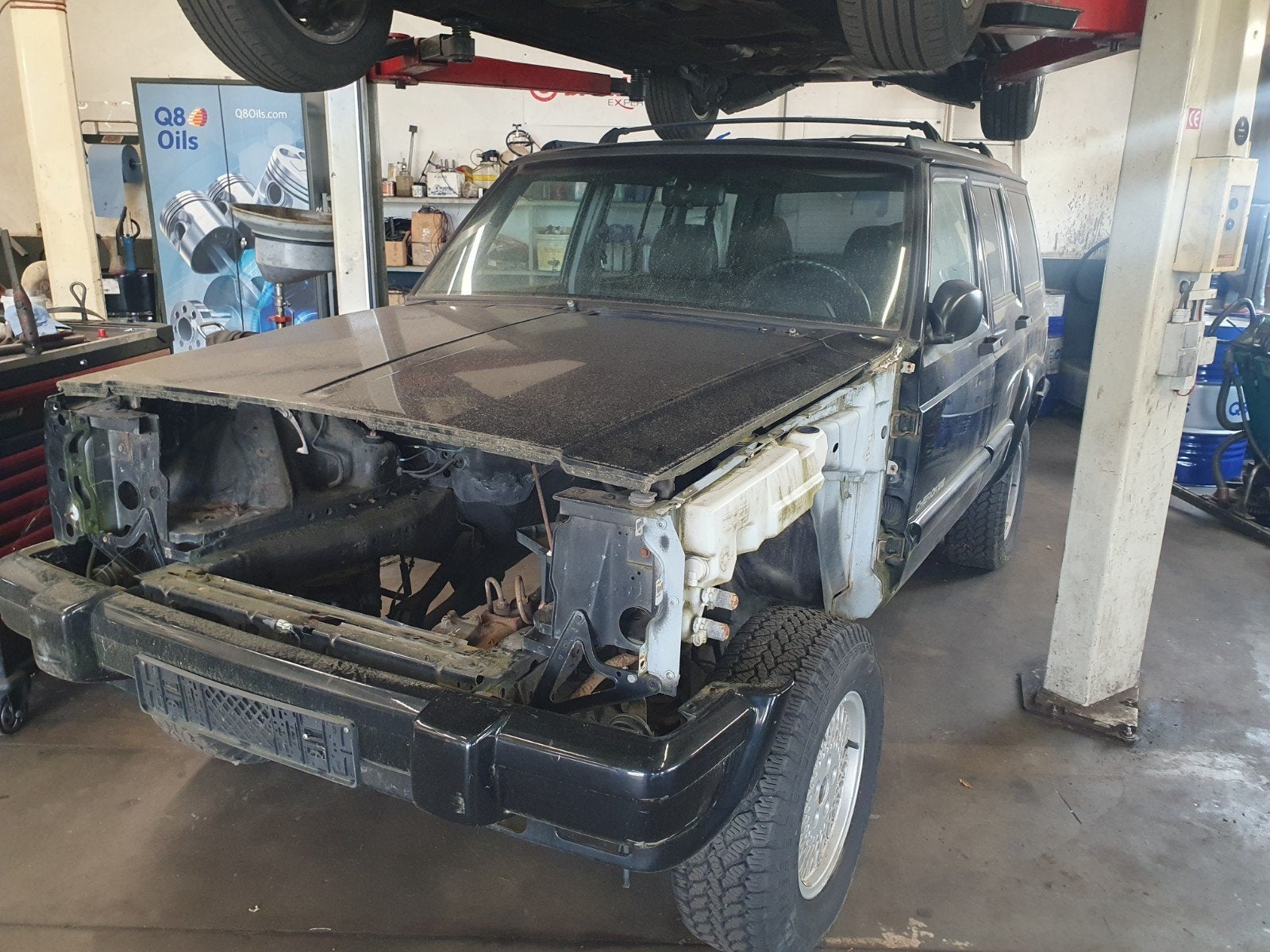 Jeep Cherokee XJ onderdelen., Ophalen, Jeep