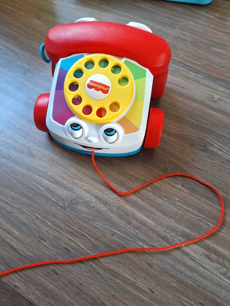 Fisher Price telefoon, Ophalen, Zo goed als nieuw, Duw- of Trekspeelgoed