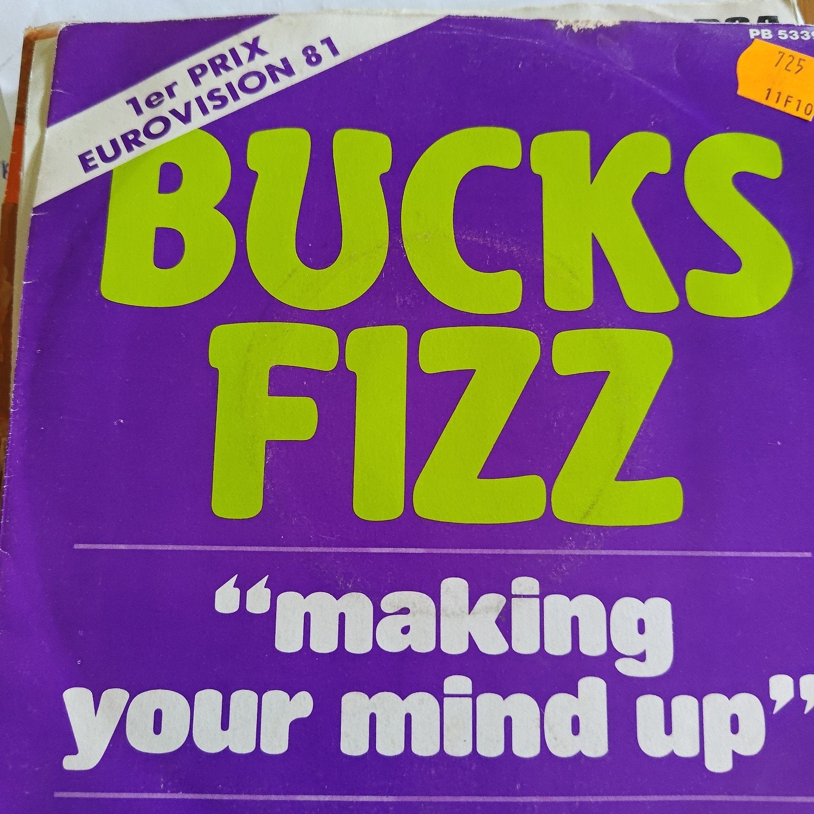 Bucks Fizz - Making Your Mind Up (Eurovision 81 winnaar), Cd's en Dvd's, Vinyl Singles, Gebruikt, 7 inch, Ophalen of Verzenden