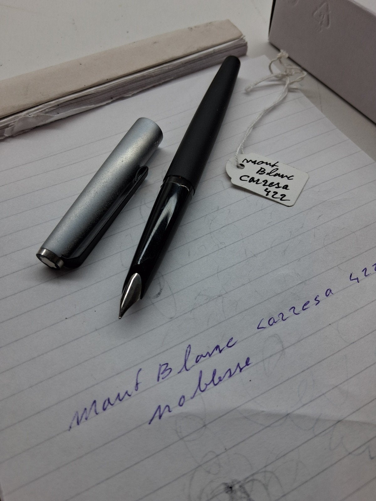 Mont Blanc Caressa Vulpen Jaren '70 NOS, Verzamelen, Ophalen of Verzenden, Nieuw, Vulpen, Mont Blanc