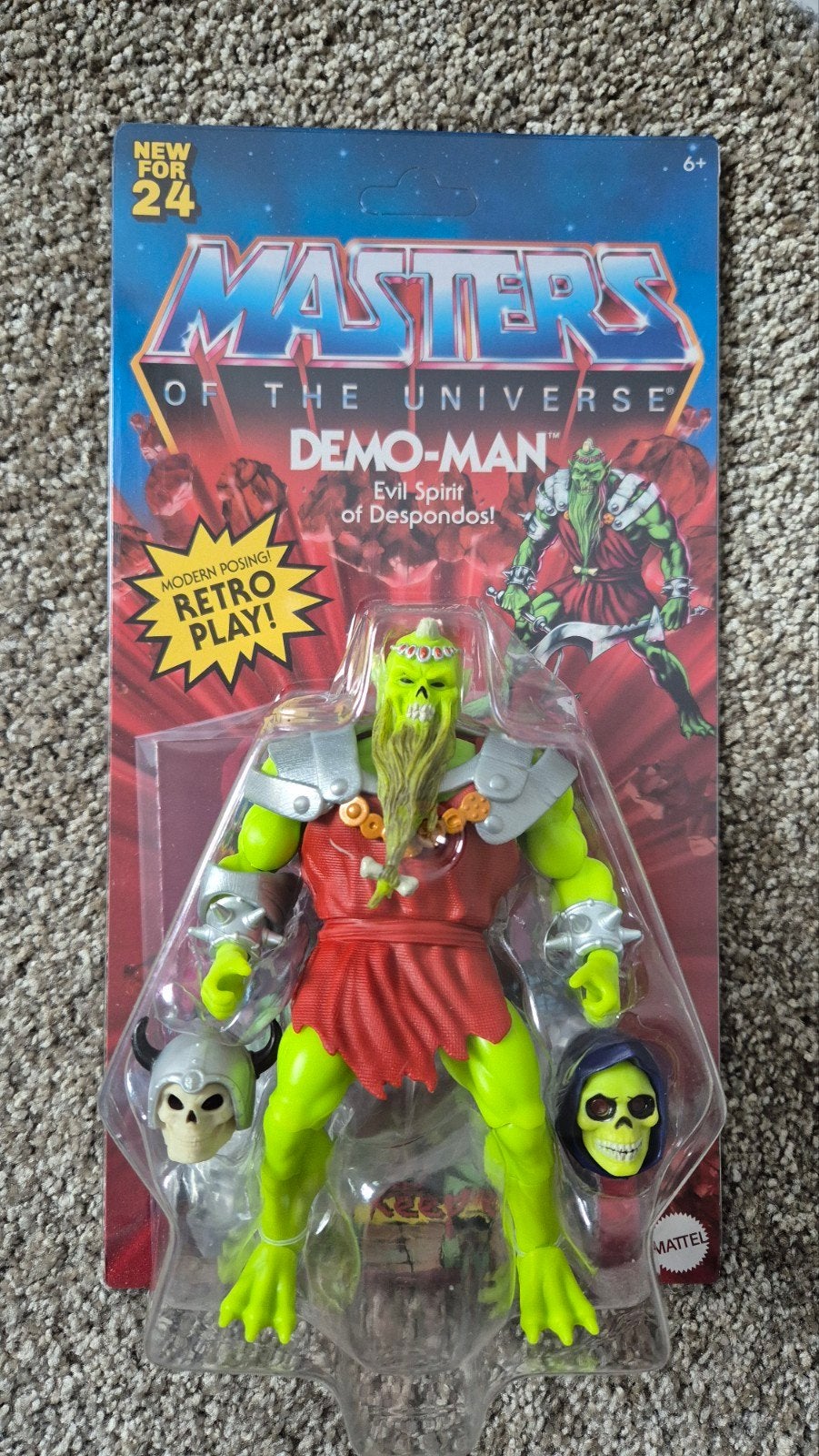 Masters of the Universe Origins Exclusive Demo-Man, Verzamelen, Verzenden, Nieuw