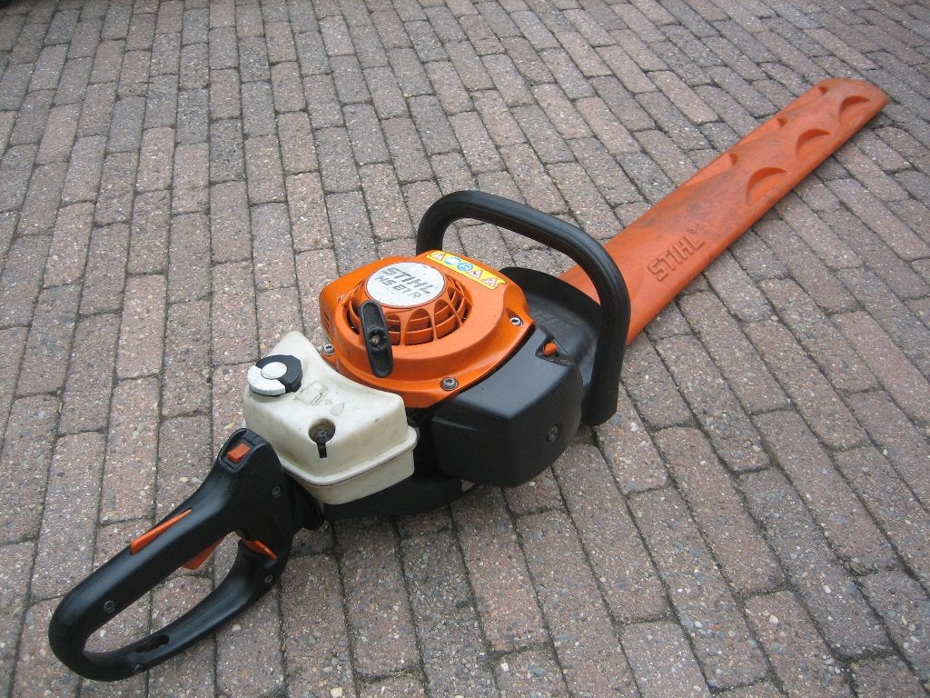 Stihl HS81R Heggenschaar 80 CM Heggeschaar Benzine, Tuin en Terras, Ophalen, Gebruikt, Benzine, Stihl