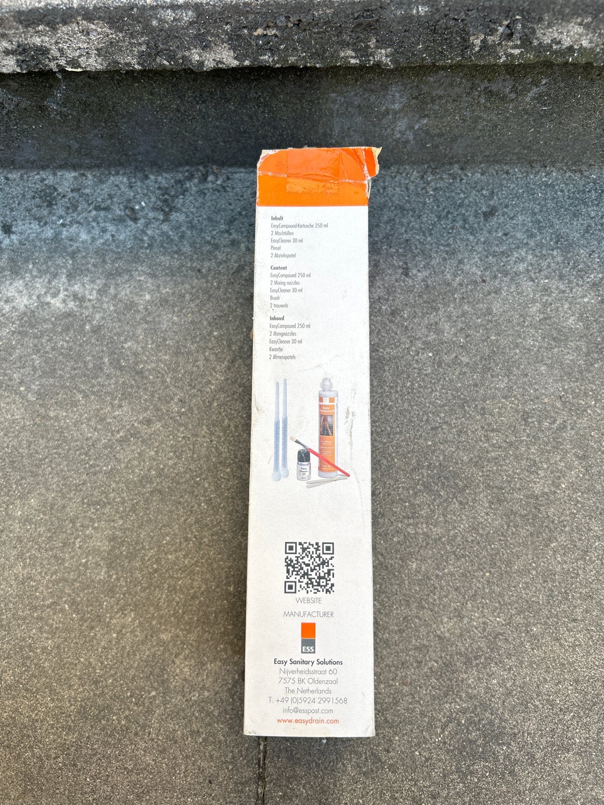 Easy Compound voor het afkitten van doucheputjes, Ophalen of Verzenden, Nieuw, Douche