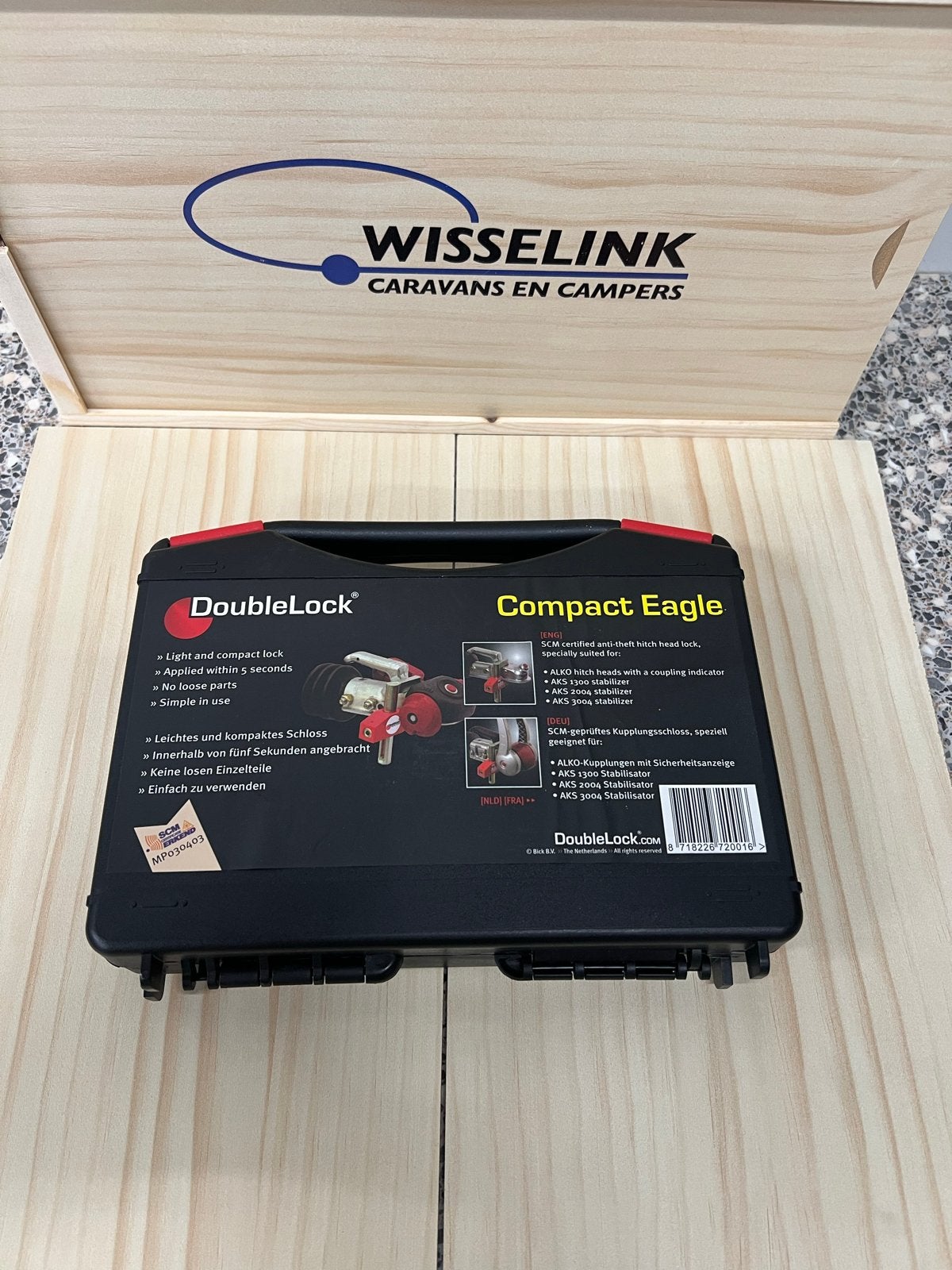 Double Lock Compact Eagle disselslot ALKO AKS 1300 2004/3004, Caravans en Kamperen, Caravan accessoires, Ophalen of Verzenden