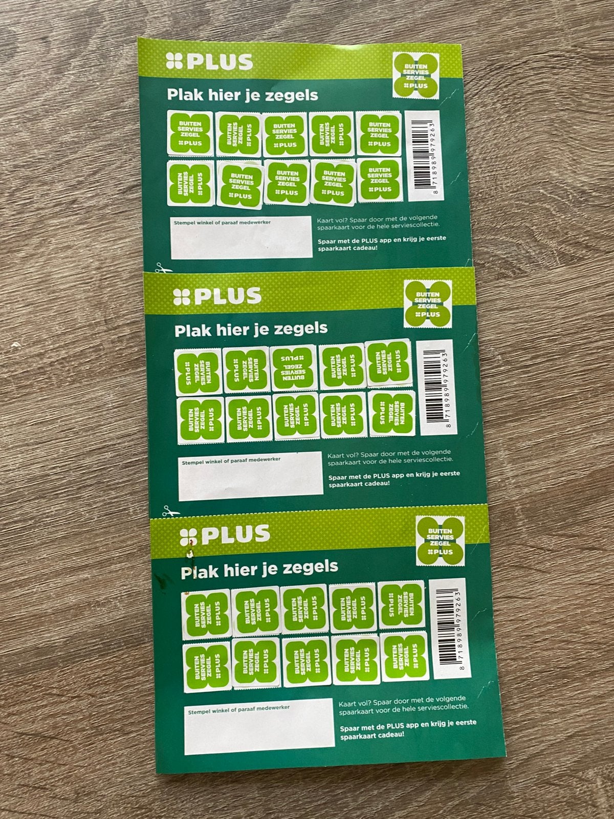 30 PLUS zegels, Hobby en Vrije tijd, Spaarzegeltjes, Ophalen of Verzenden, Winkel, Super of Benzinepomp, Zegels, Bonnen of Punten