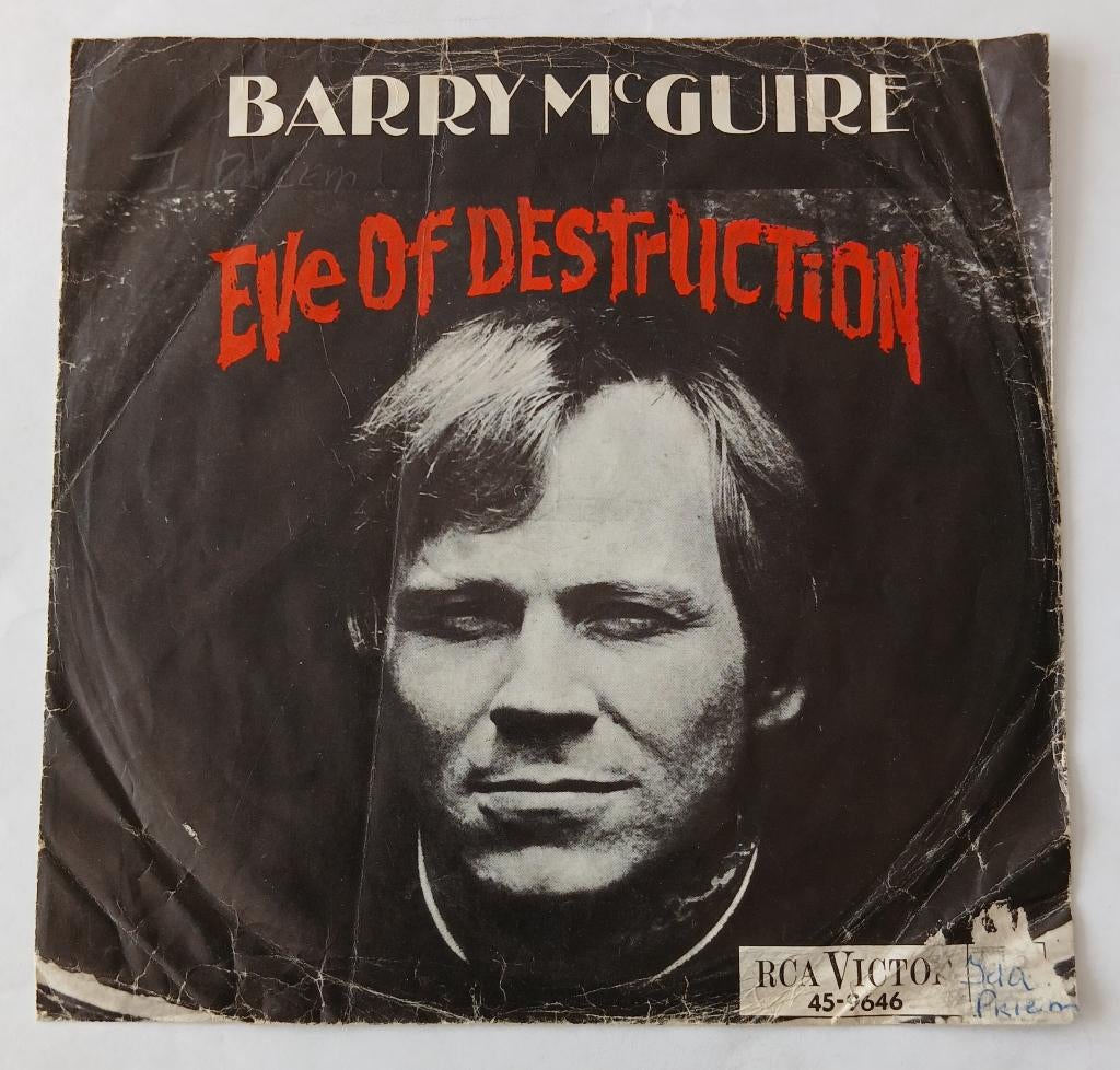 Barry McGuire - Eve of destruction, Cd's en Dvd's, Vinyl Singles, Ophalen of Verzenden, Gebruikt, Pop