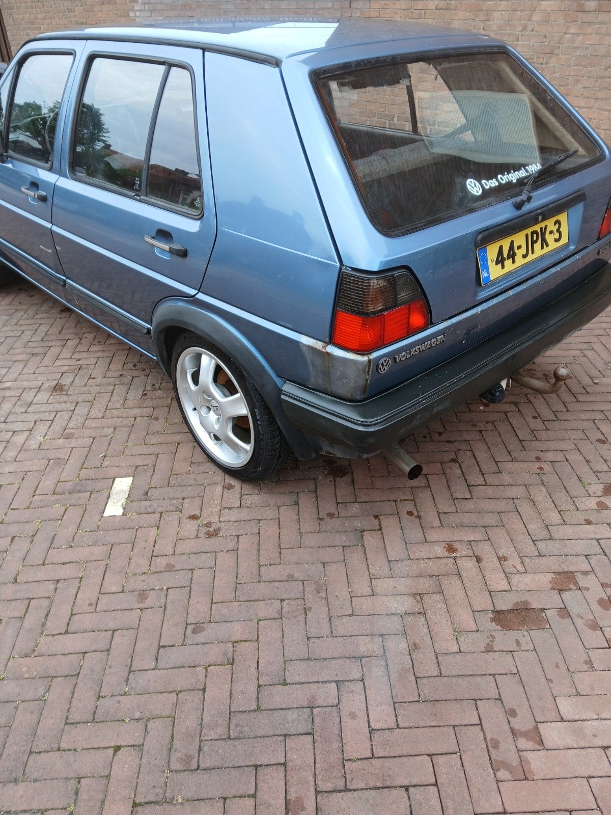 Volkswagen Golf 2 1.8 20VT 1984 Blauw 250PK+, Voorwielaandrijving, 841 kg, 4 cilinders, Blauw