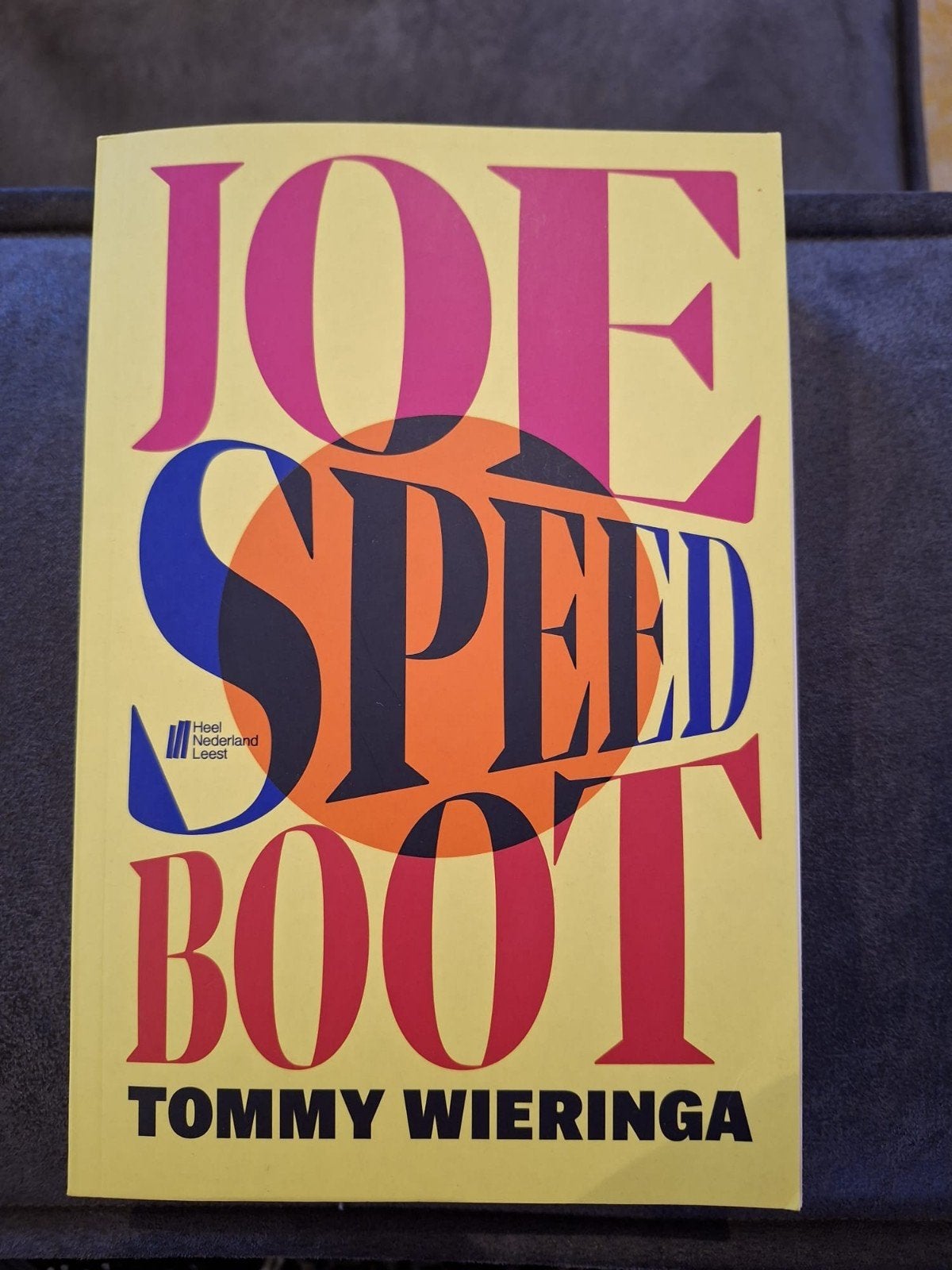 NIEUW boek Joe Speedboot boot, Ophalen of Verzenden, Zo goed als nieuw, Tommy Wieringa