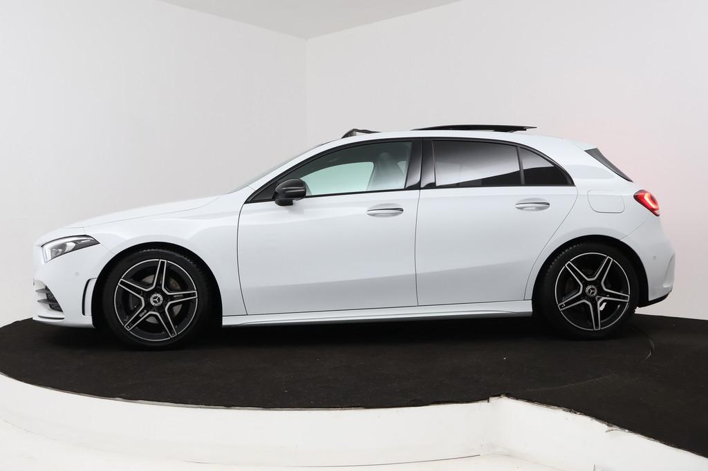 Mercedes-Benz A-klasse 180 Business Solution Plus AMG (PANOR, 136 pk, Gebruikt, 4 cilinders, Wit