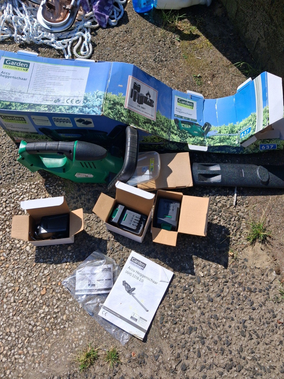Nieuwe heggenschaar, Tuin en Terras, Heggenscharen, Ophalen, Nieuw, Elektrisch