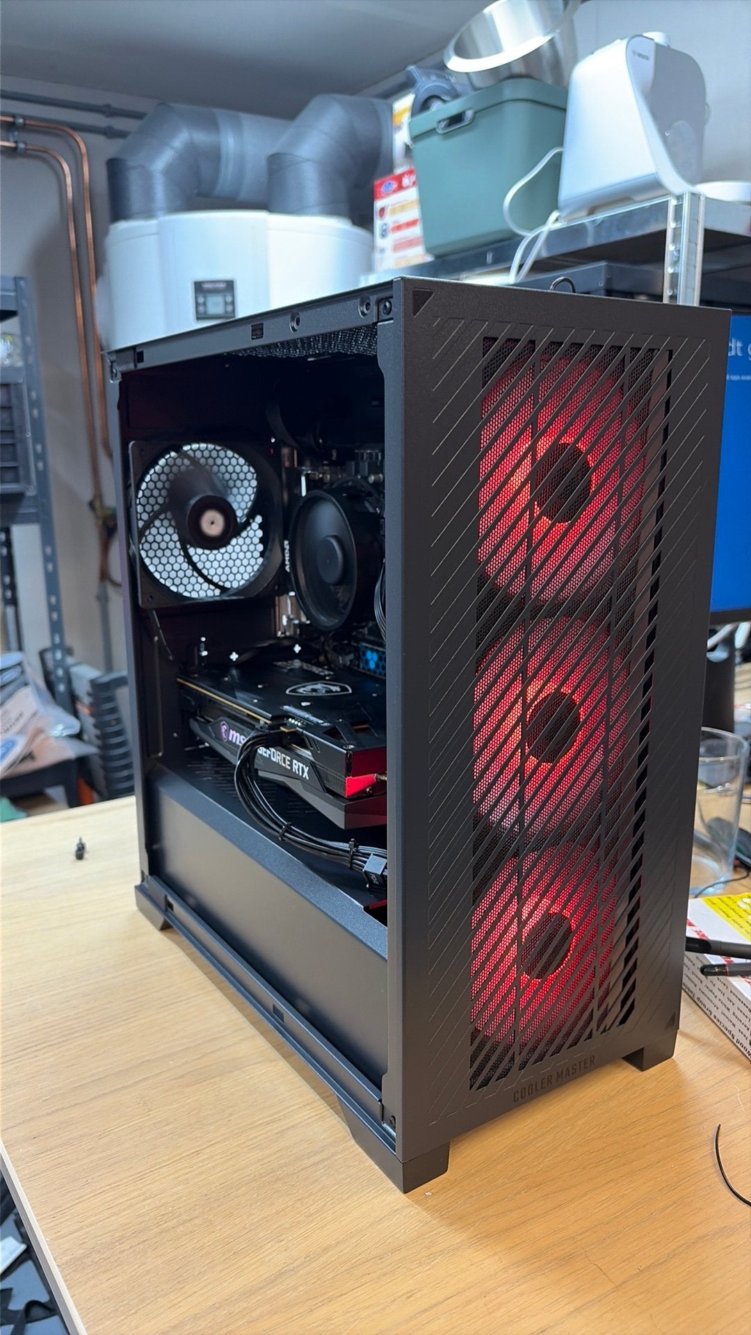 Gaming PC – Ryzen 5 5500 | RTX | 16GB RAM | NVMe SSD, Ophalen, Cc, Cc, Cc