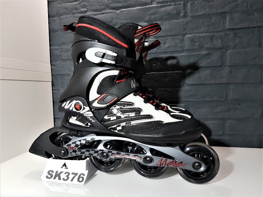 K2 Moto Speed Skeelers Skates 4x84 84mm Wielen Maat 42, Sport en Fitness, Skeelers, Zo goed als nieuw, Inline skates 4 wielen
