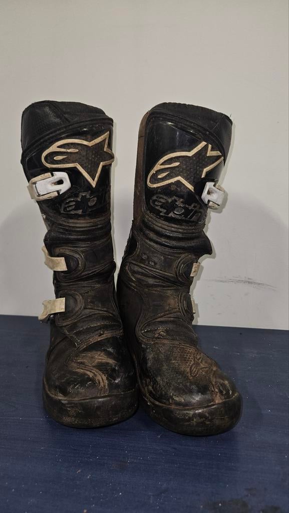 Alpinestars motorcrosslaarzen - Maat 35,5, Motoren, Kleding | Motorkleding, Laarzen, Kinderen, Tweedehands, Ophalen of Verzenden