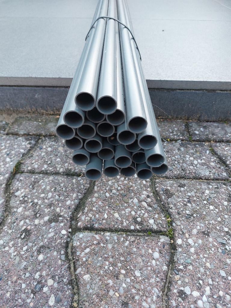 Te Koop Slagvaste pvc buizen kleur grijs 16mm - 19mm en 25mm, Ophalen of Verzenden, Nieuw, Overige typen