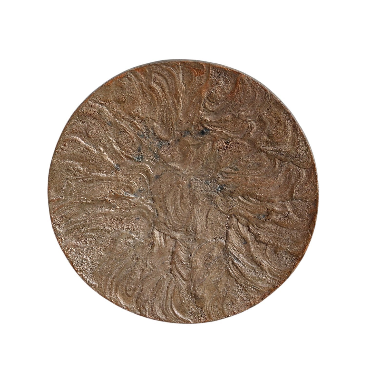 bronzen wandbord, wandtegel, Ophalen of Verzenden
