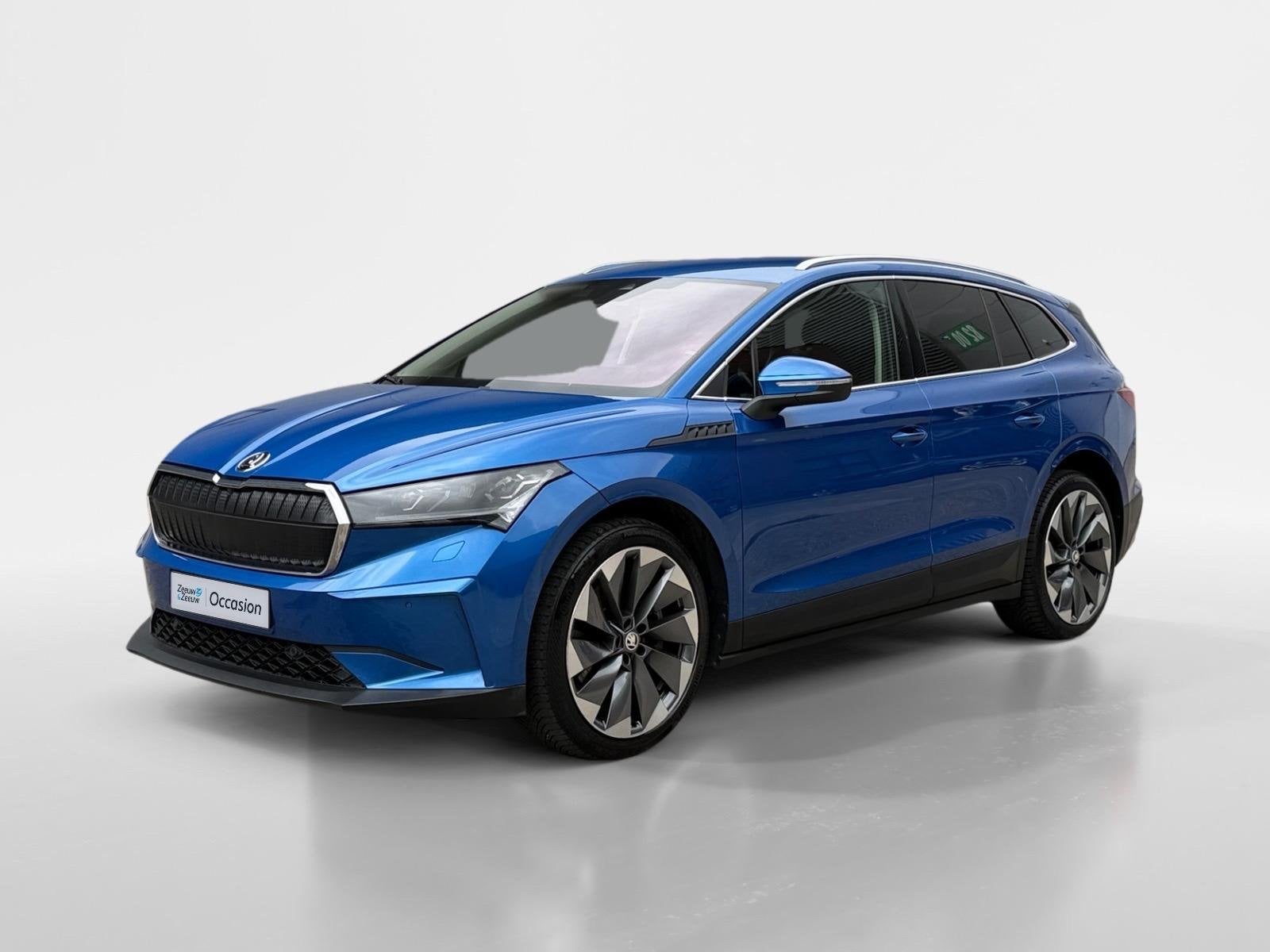 Skoda Enyaq iV 80 | Elektrisch verstelbare stoelen incl. geh, Auto's, Automaat, 12 maanden, Achterwielaandrijving, Gebruikt