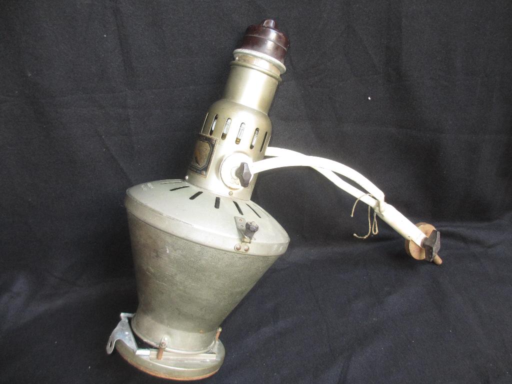Vintage jaren 30 Sollux Hanau lamp medisch vloerlamp Bauhaus, Ophalen of Verzenden, Gebruikt, Metaal, Minder dan 100 cm