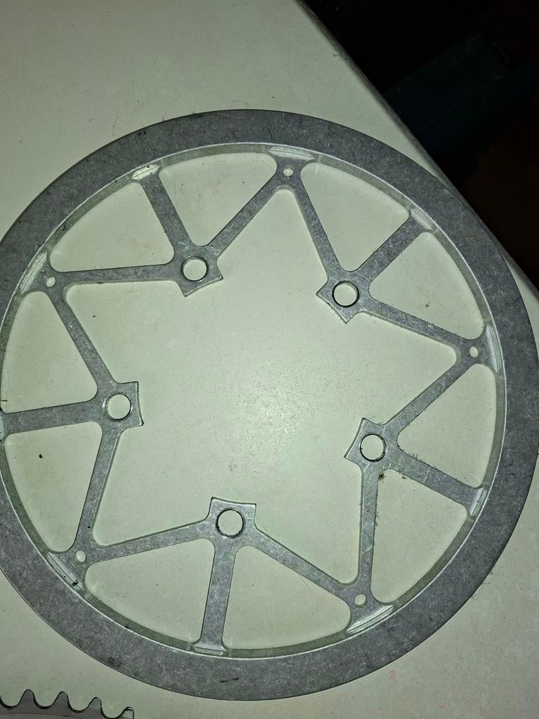 Tandwielen aluminium  61 / 65  passing 110 mm, 57 cm of meer, Ophalen of Verzenden, Zo goed als nieuw, Overige merken