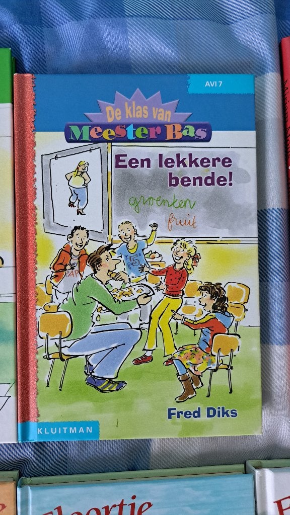 De klas van Meester Bas: Een lekkere bende van Fred Diks, Ophalen of Verzenden, Zo goed als nieuw, Fred Diks, Fictie algemeen