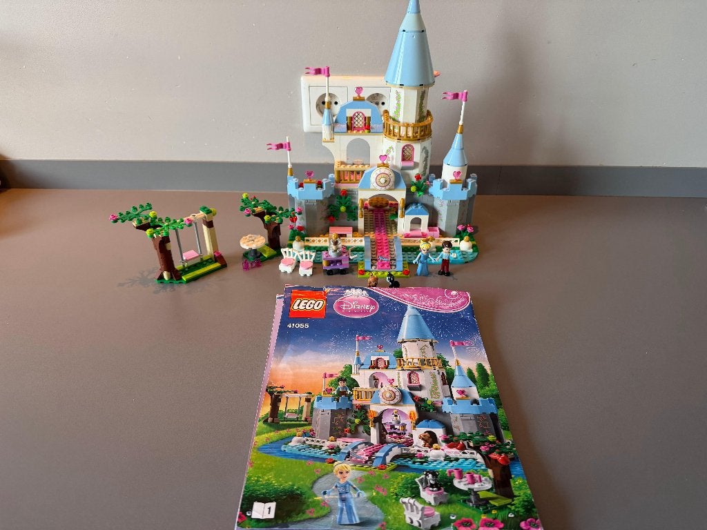 LEGO Disney Princess 10729 + 41055 Assepoester bundel, Lego, Ophalen of Verzenden, Zo goed als nieuw, Disney