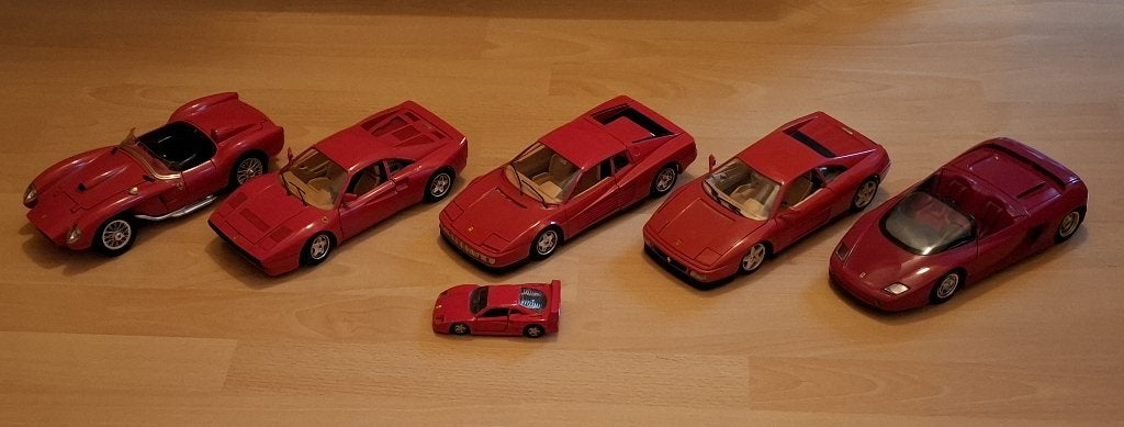 Ferrari modelauto's, Ophalen of Verzenden, Auto, Bburago