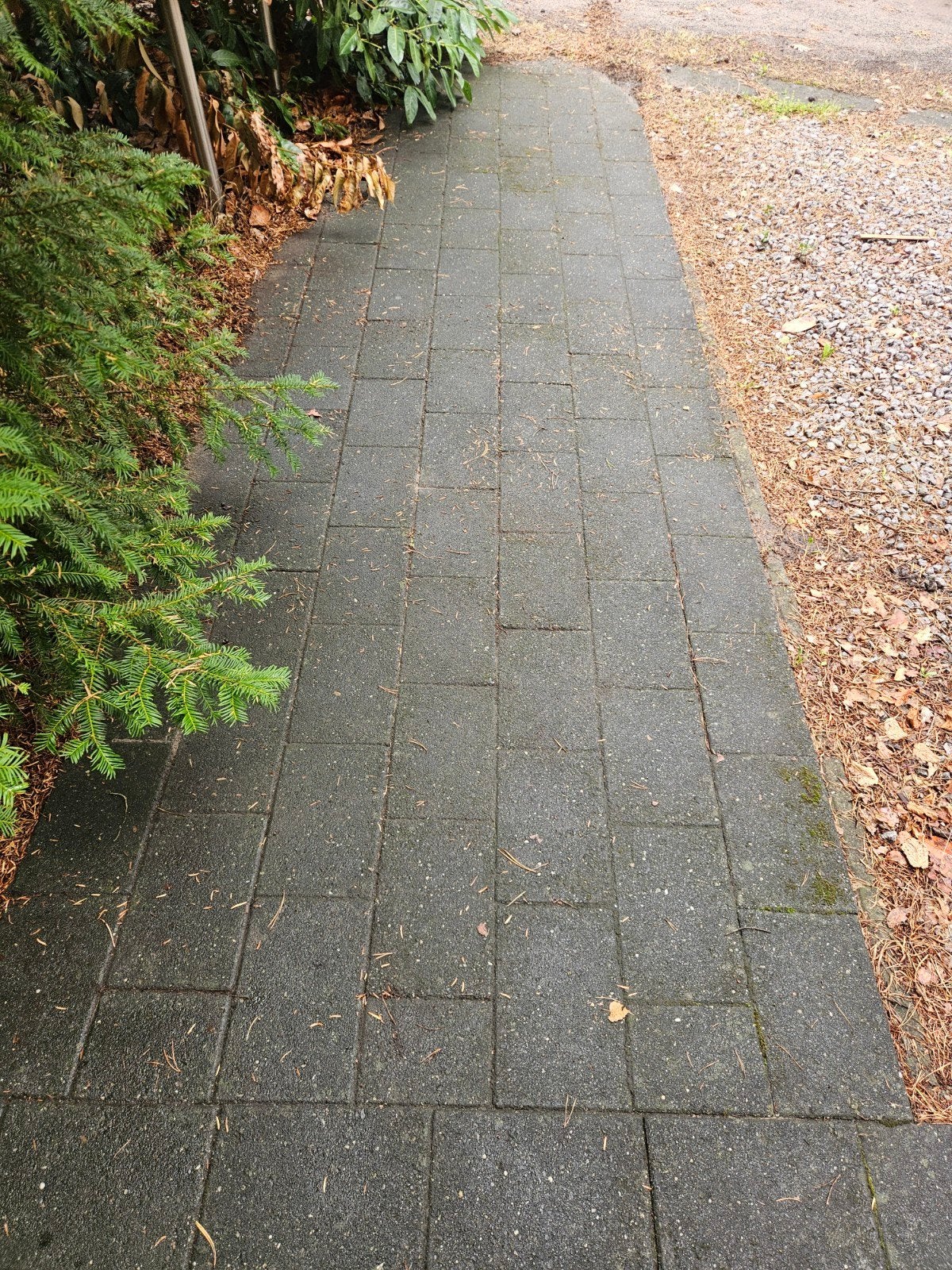 Tegels voor in de tuin of terras, Ophalen, Gebruikt, Beton, Terrastegels