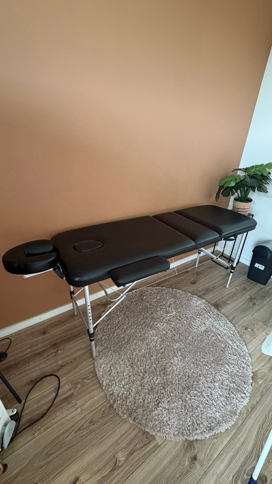Draagbare massagetafel met tas, Ophalen, Zo goed als nieuw, Massagetafel