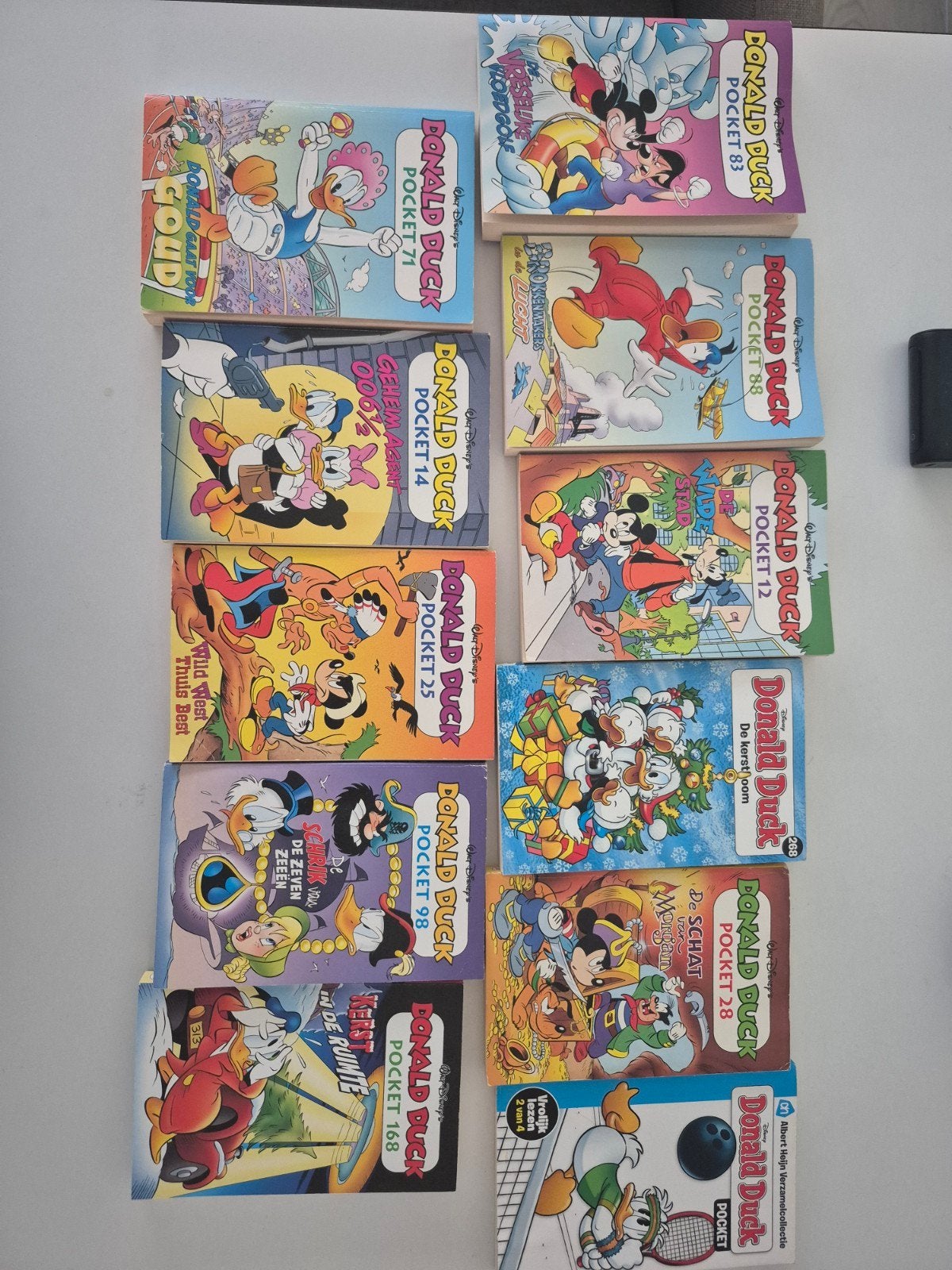 11 Donald Duck pockets, Meerdere comics, Ophalen, Zo goed als nieuw, Europa
