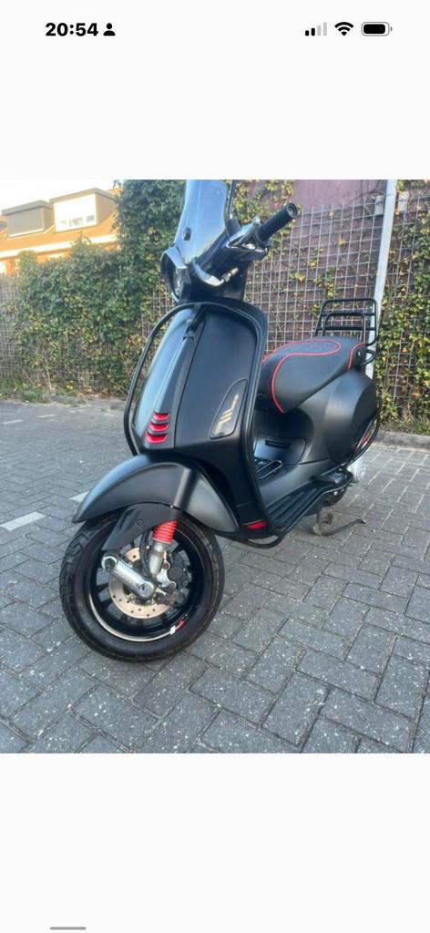 Vespa sprint S 2023 ES km:7400, Fietsen en Brommers, Scooters | Vespa, Overige modellen, Ophalen of Verzenden, Zo goed als nieuw