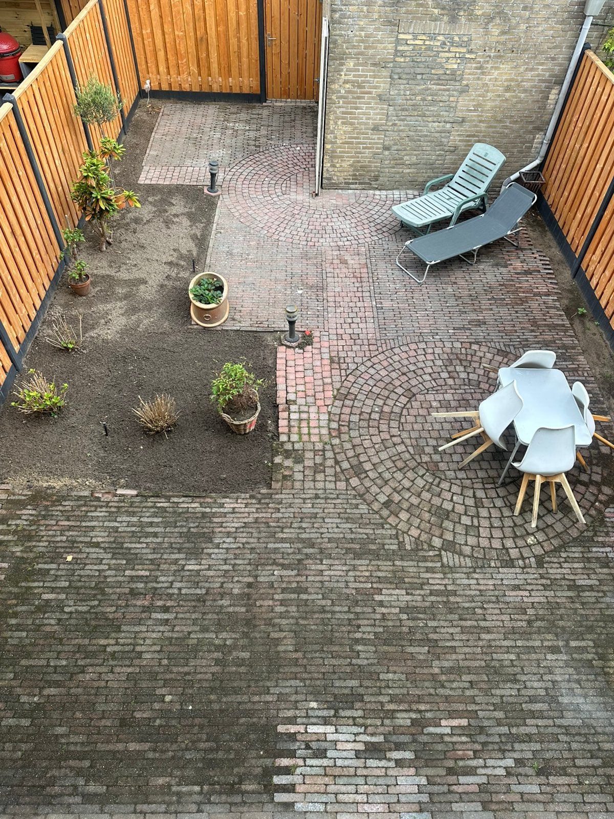 Ongeveer 48 vierkante meter stenen, Ophalen, Gebruikt, Beton, Klinkers
