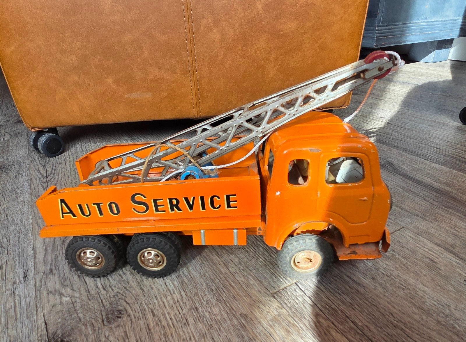 vintage takelwagen merk Joustra, Ophalen of Verzenden, Gebruikt
