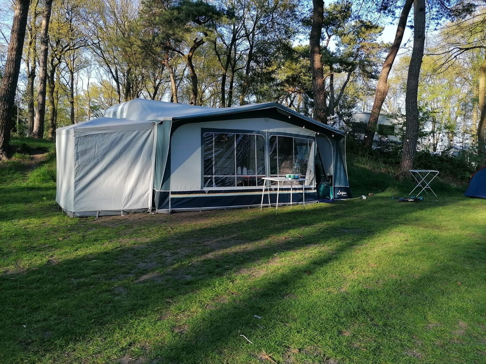 Dorema Laguna Voortent Maat 5 (omloop 963), Ophalen, Gebruikt, Polyester, Dorema