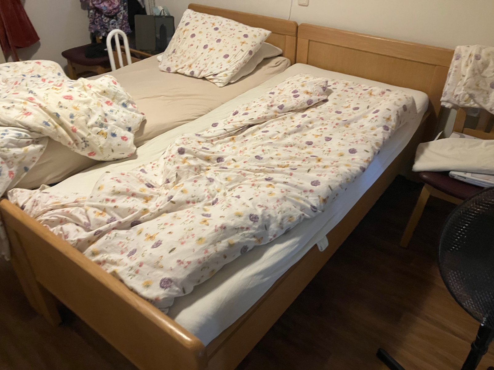 Matras 2 x 90 cm, Ophalen, Zo goed als nieuw, Eenpersoons