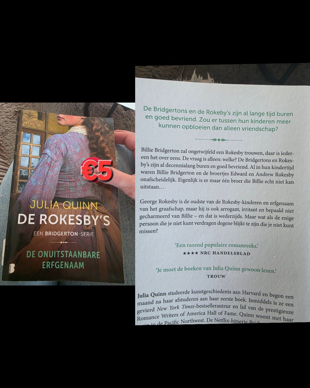 Julia quinn Bridgerton De rokesby's, Ophalen of Verzenden, Zo goed als nieuw