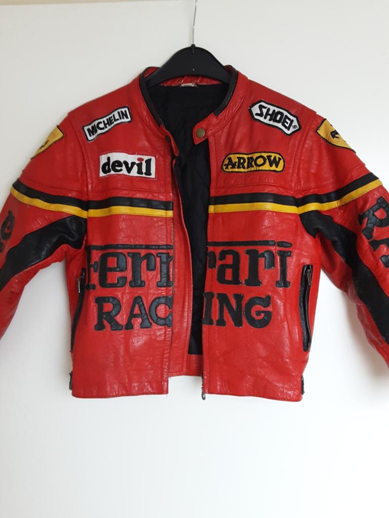 Vintage Ferrari Jack, Ophalen of Verzenden, Tweedehands, Kinderen, Jas | leer