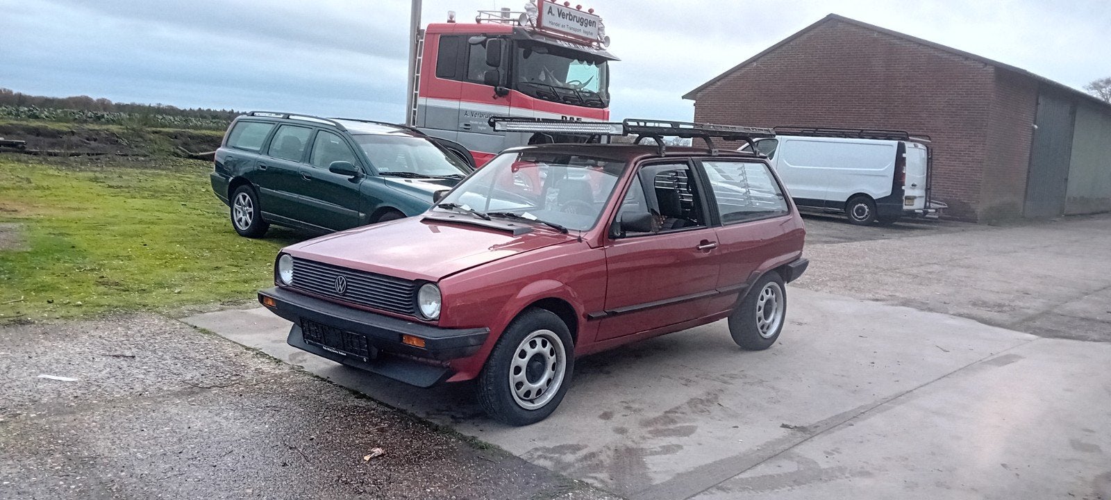 1985 Volkswagen Polo Steilheck, Voorwielaandrijving, Stof, 54 pk, 1272 cc