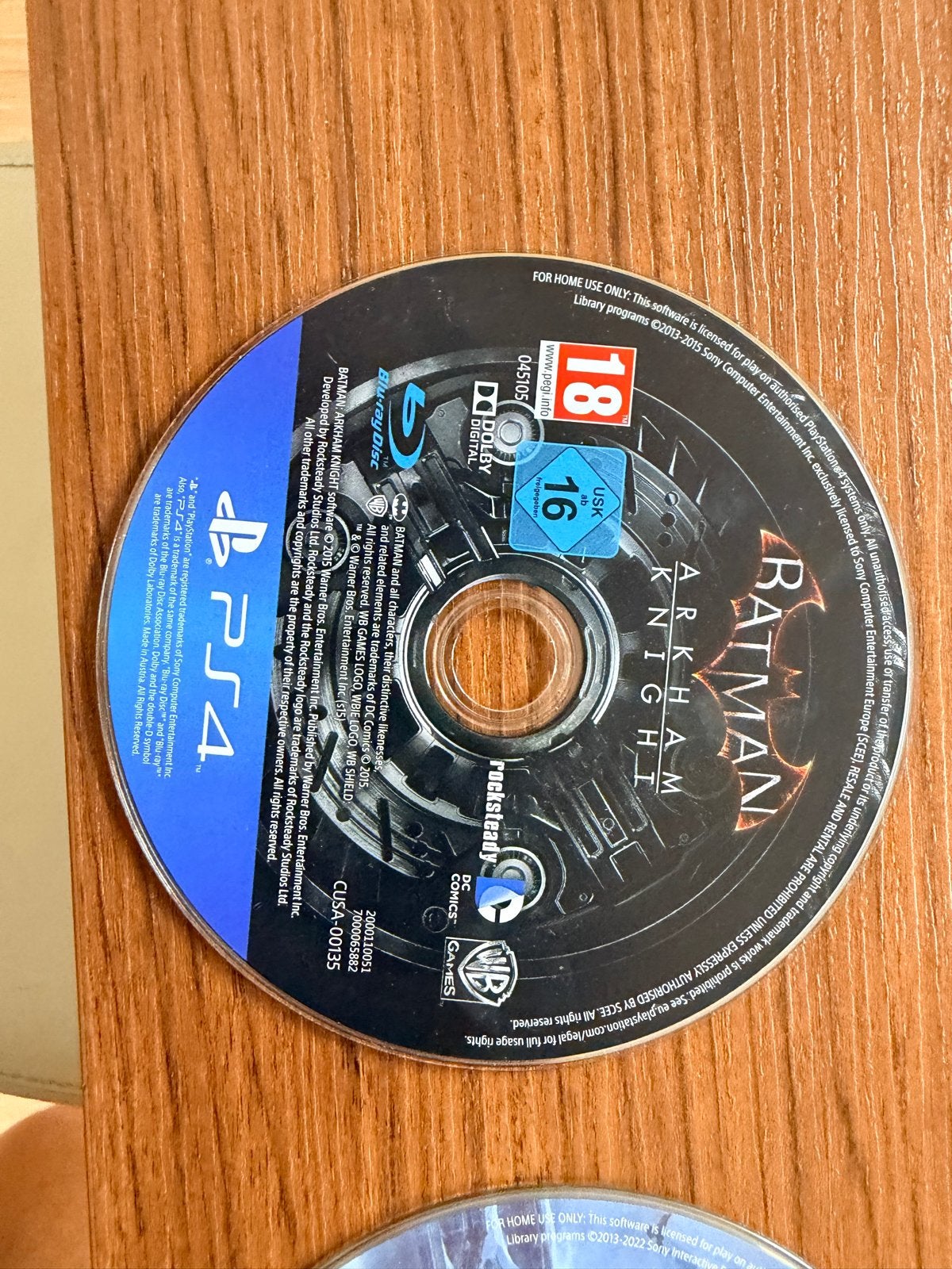 Batman: Arkham Knight PS4 - Actie/Avontuur Game, Avontuur en Actie, Gebruikt, 1 speler, Ophalen of Verzenden