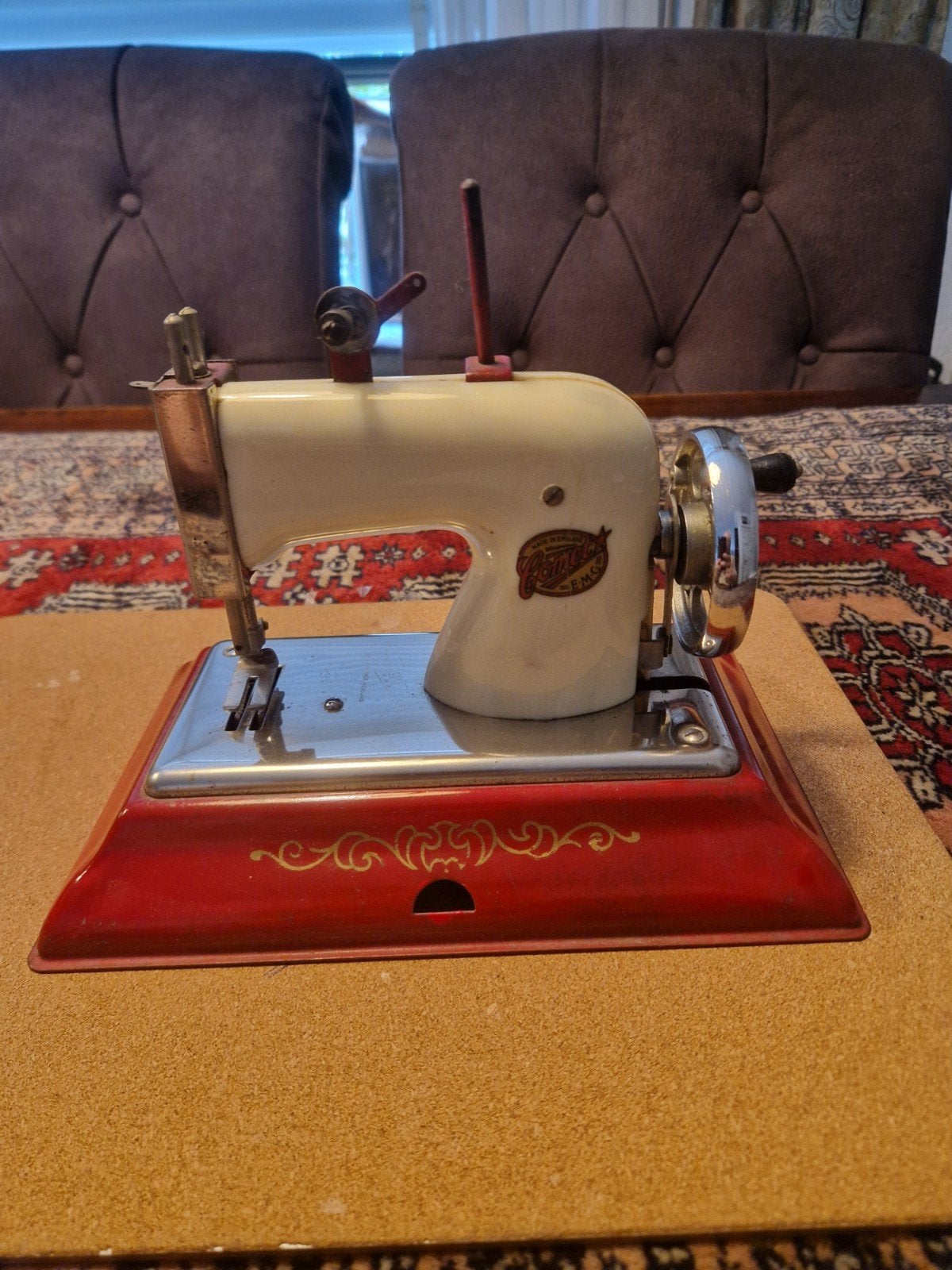 Zeldzame Vintage Comet speelgoednaaimachine uit de jaren 50, Ophalen of Verzenden