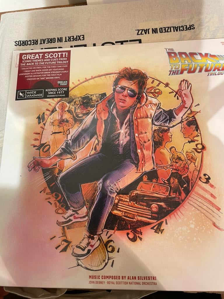 Back to the future trilogy lp, Ophalen, Nieuw in verpakking, 12 inch